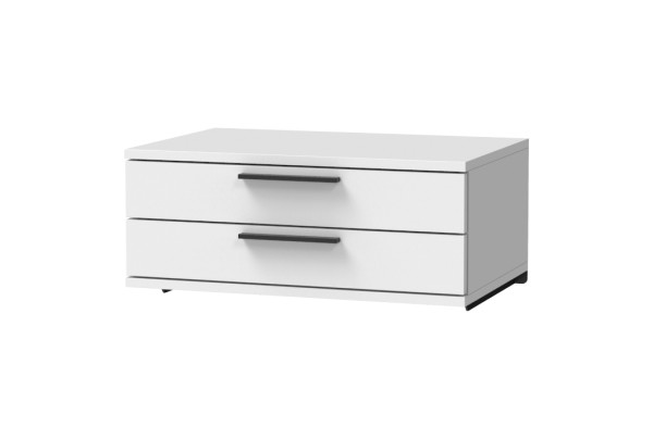LG-drawer cabinet with 2 drawers. For wall fastening.