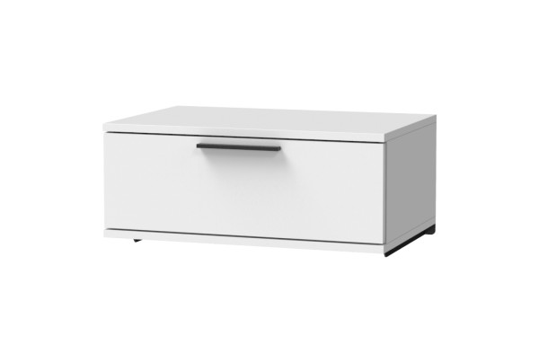 LG-drawer cabinet with 1 high drawer. For wall fastening.